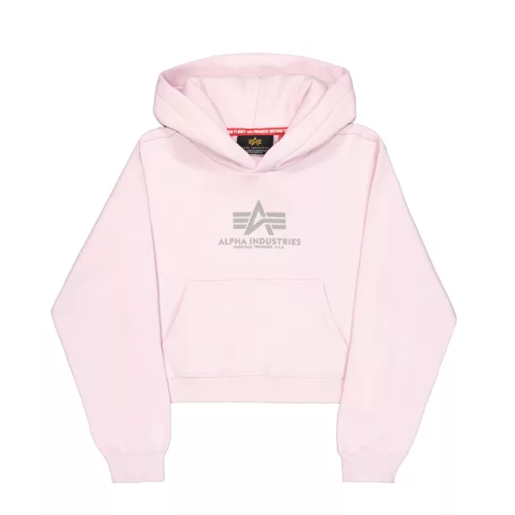 Basic Big Logo Puff Print Hoodie Women - pale lilac Basic Big Logo Puff Print Hoodie Women - pale lilac