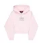 Basic Big Logo Puff Print Hoodie Women - pale lilac