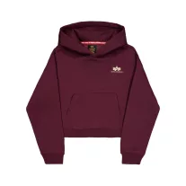 basic-small-logo-hoodie-women-dark-cherry
