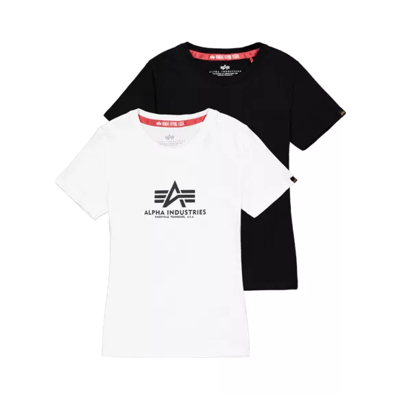 new-basic-t-shirt-2-pack women-black-white new-basic-t-shirt-2-pack women-black-white