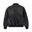 PU College Bomber Jacket - black