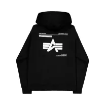 label-zip-back-print-hoodie-black