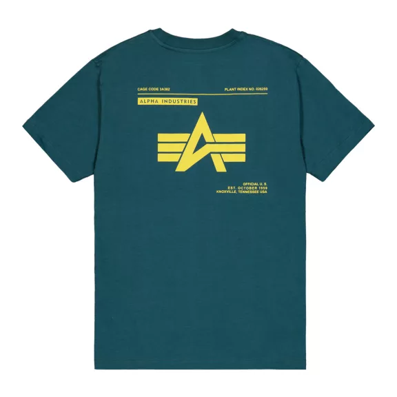 label-backprint-t-shirt-deep-petrol label-backprint-t-shirt-deep-petrol