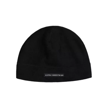 polar-beanie-rubber-logo-black