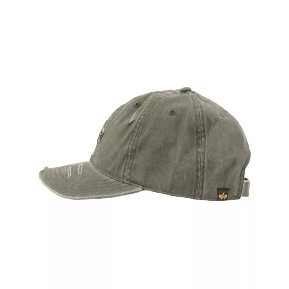 acid-logo-cap-dark-olive