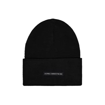 rubber-logo-beanie-black
