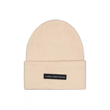rubber-logo-beanie-organic-beige