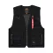 Mesh Utility Vest - black