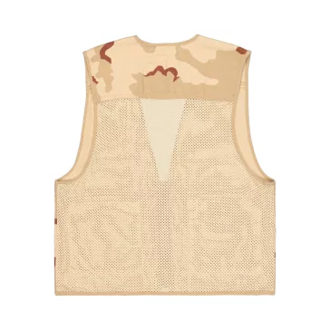 Mesh Utility Camo Vest - desert camo 91