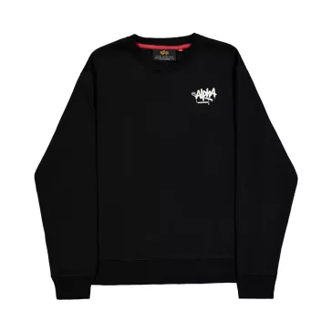 Alpha Signature Sweatshirt - black