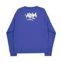 Alpha Signature Sweatshirt - galactic blue