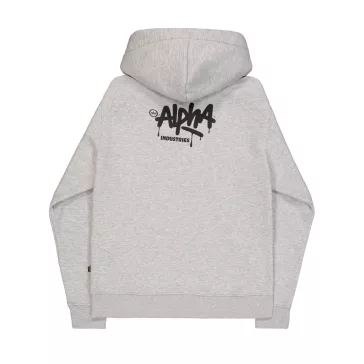Alpha Signature Hoodie - grey heather