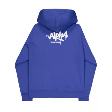 Alpha Signature Hoodie - galactic blue