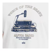 Alpha Radio T-Shirt - white