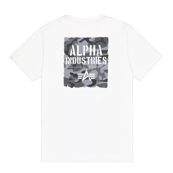 Camo Print T-Shirt - white Camo Print T-Shirt - white