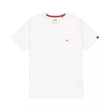 Waffle Small Logo T-Shirt - white