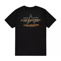 Tonal Logo Print T-Shirt - black