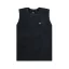 Waffle Small Logo Tank - black