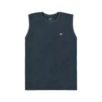 Waffle Small Logo Tank - ultra navy