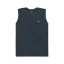 Waffle Small Logo Tank - ultra navy
