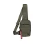 Label Sling Bag - dark olive
