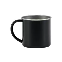 Alpha Steel Mug - black