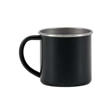 Alpha Steel Mug - black