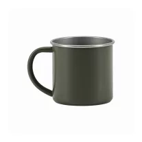 Alpha Steel Mug - black