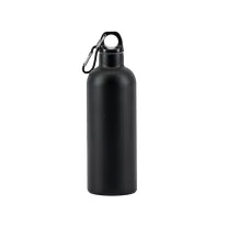 Alpha Logo Water Bottle - black