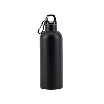 Alpha Logo Water Bottle - black