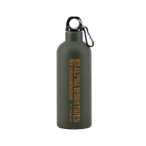 Alpha Logo Water Bottle - dark olive