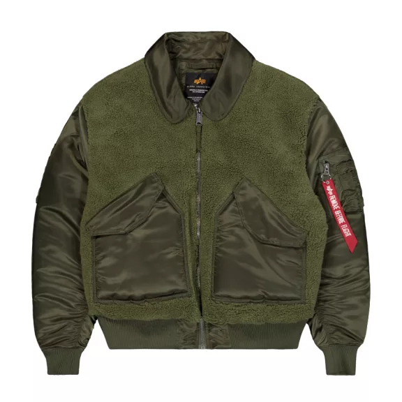 CWU-45/P Teddy MOD Winter Jacket - dark olive CWU-45/P Teddy MOD Winter Jacket - dark olive