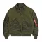 CWU-45/P Teddy MOD Winter Jacket - dark olive