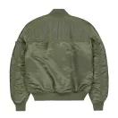 MA-1 VF Embroidery Back Bomber Jacket - sage green MA-1 VF Embroidery Back Bomber Jacket - sage green