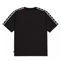 Logo Track Tape T-Shirt - black