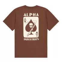 Basic T Small Logo - powder brown