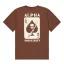 Basic T Small Logo - powder brown