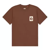 Basic T Small Logo - powder brown