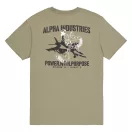 Noseart Backprint T-Shirt - olive