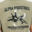 Noseart Backprint T-Shirt - olive