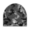 Cone Camo Beanie - black camo