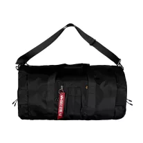 Ripstop Packable Gym Bag - black
