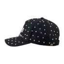 Rhinestone Logo Cap Women - black Rhinestone Logo Cap Women - black