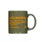 Ceramic Mug - dark olive