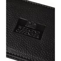 Leather Billfold Wallet With Gift Box Black - black