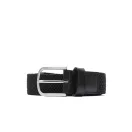 Boxed Woven Belt - Black Boxed Woven Belt - Black