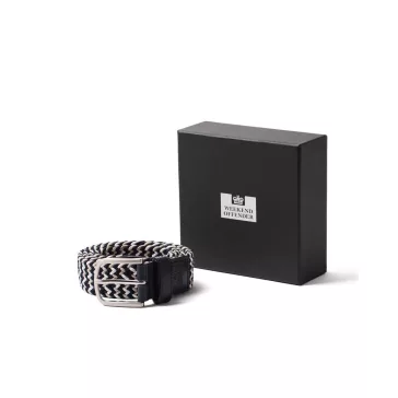 Boxed Woven Belt -  Multi