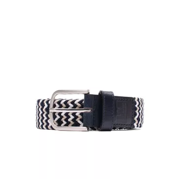 Boxed Woven Belt -  Multi