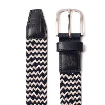 Boxed Woven Belt -  Multi