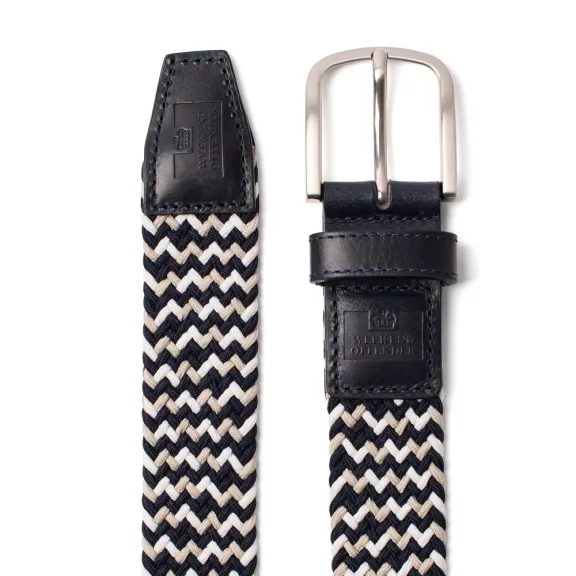 Boxed Woven Belt -  Multi